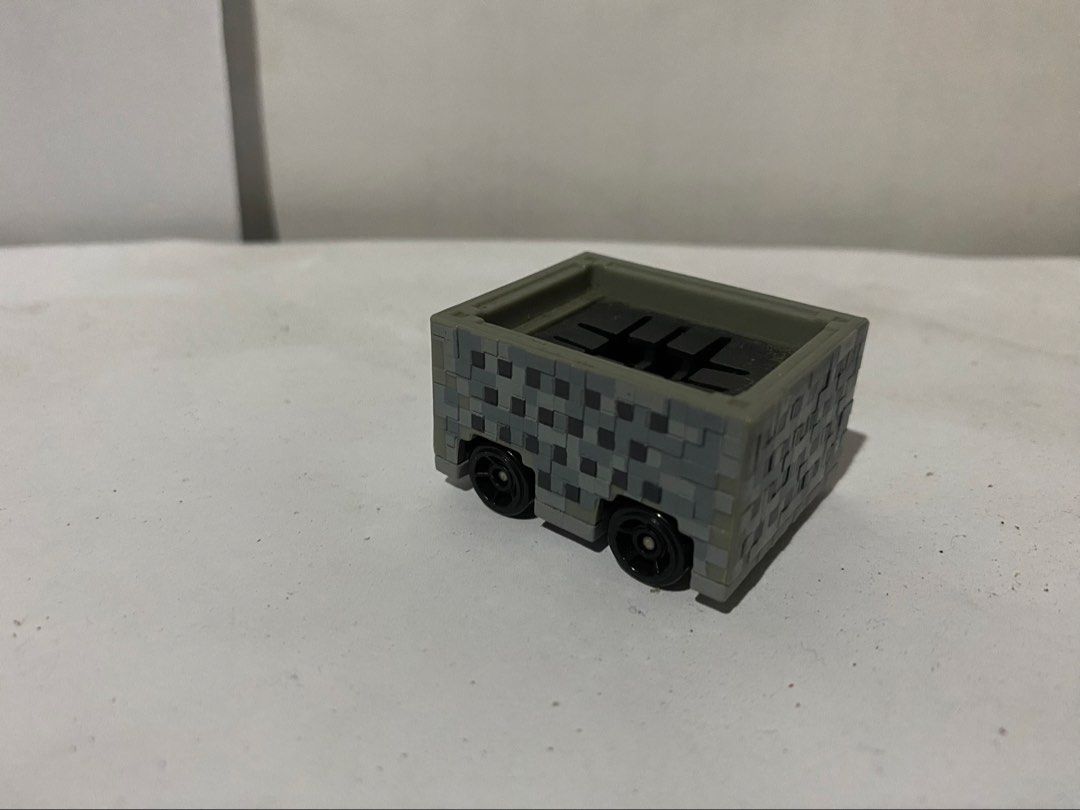 Loose Hot Wheels Screen Time - Minecraft Minecart (Category: Vehicle & Diecast Models) located in Paranaque City. Submitted by raon19 (Listing ID 1332631409, Image 1). Description: Hot Wheels Screen Time Minecraft Minecart to be sold at PHP100. Legitimate Hot Wheels Product. Minor scratches and/or paint chips may be found on the vehicle. Please manage your expectations. Payment via GCash or BPI. Meet-up within Merville Subdivision, Paranaque and 
