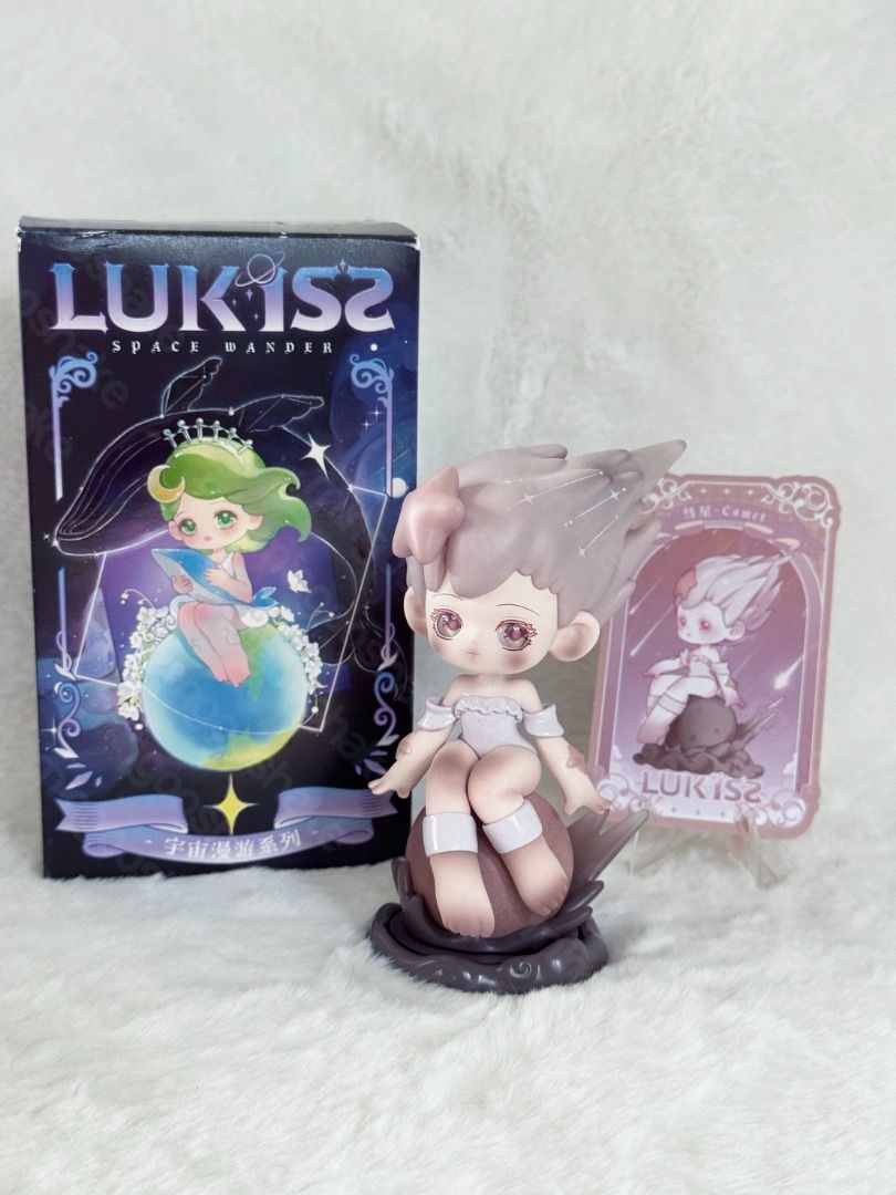 Lukiss Space Wander Series - Comet - Blind Box (Category: Designer & Blind Box Toys) located in Paranaque City. Submitted by mingooshake (Listing ID 1459683862, Image 2). Description: ON HAND | COMPLETE INCLUSIONS (card and box) RFS: Decluttering >never displayed >kept in original blister and box >Figure can rotate MOP: Gcash/Maya/BDO/Unionbank (PAYO) MOD: SDD Lalamove/Grab | J&T (SF shouldered by buyer) 📍 Loc: San Martin de Porres, Paranaque (n