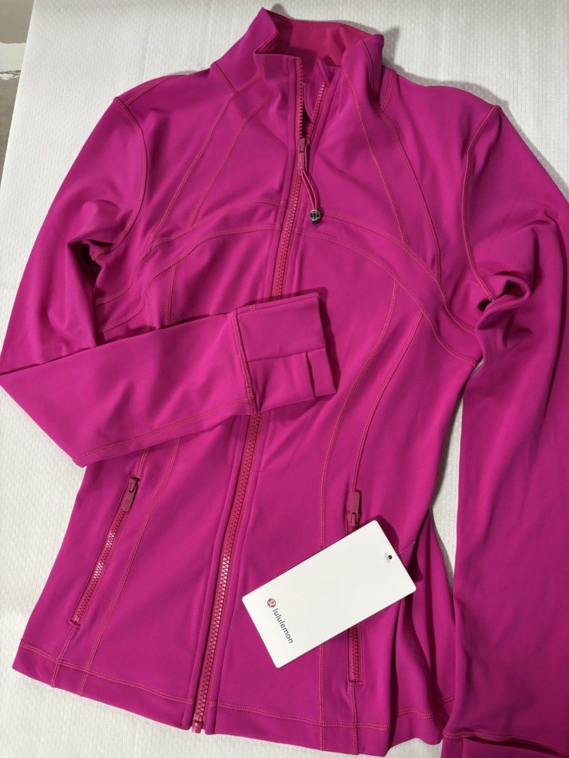 Lululemon Define Jacket Nulu (Category: Activewear) located in Las Pinas. Submitted by ziggyt (Listing ID 1459578909, Image 2). Description: On hand and ready to ship. Guaranteed original from Canada. Color: Pink Item posted are not affiliated with the brand..