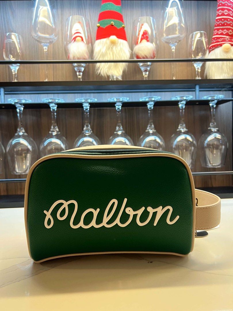MALBON GOLF CLUTCH BAG (Category: Golf) located in Manila. Submitted by closet_collections (Listing ID 1459529086, Image 3). Description: Malbon golf clutch bag for men and women, lightweight storage pouch, classic double-zipper golf cosmetic bag – stylish and sporty all in one!.
