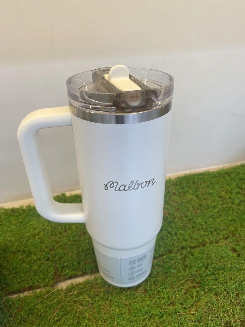 MALBON Golf X STANLEY Tumbler (Category: Coffee Machines & Makers) located in Paranaque City. Submitted by justdm (Listing ID 1459538274, Image 3). Description: Malbon golf x Stanley collab (hot and cold tumbler) Limited stocks only ❗️ Big White w straw lid-5,550 Small black w lid only-4,550 .