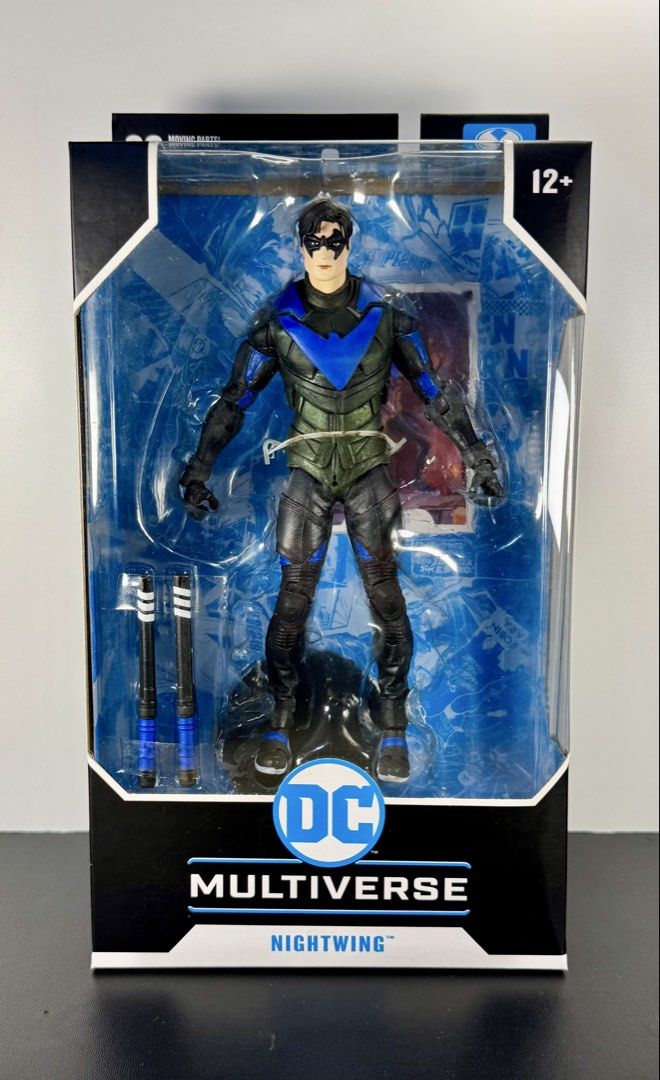 McFarlane Toys DC Multiverse “Nightwing Gotham Knights” Action Figure (Category: Figurines & Statues) located in Quezon City. Submitted by john90667 (Listing ID 1459537013, Image 1). Description: For sale: McFarlane Toys DC Multiverse “Nightwing Gotham Knights” Action Figure Actual photos posted — what you see is what you get. Key Details: • 100% Authentic & Collector’s Item • Rare, mint, sealed, excellent condition — no restock • Perfect for DC/