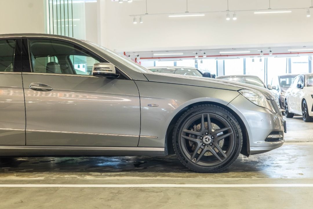 Mercedes-Benz E-Class E250 (COE till 07/2032) Auto (Category: Used Cars) located in Singapore. Submitted by vinsautogroup (Listing ID 1459578439, Image 2). Description: Consignment Unit Vehicle Features: Mercedes E250 W212 1.8T 7G-Tronic. Turbocharged performance, smooth automatic drive, luxury interior, and timeless elegance. Accessories: Keyless entry/start, park assist, all-round parking sensors, front memory seats, cruise control, factory bui