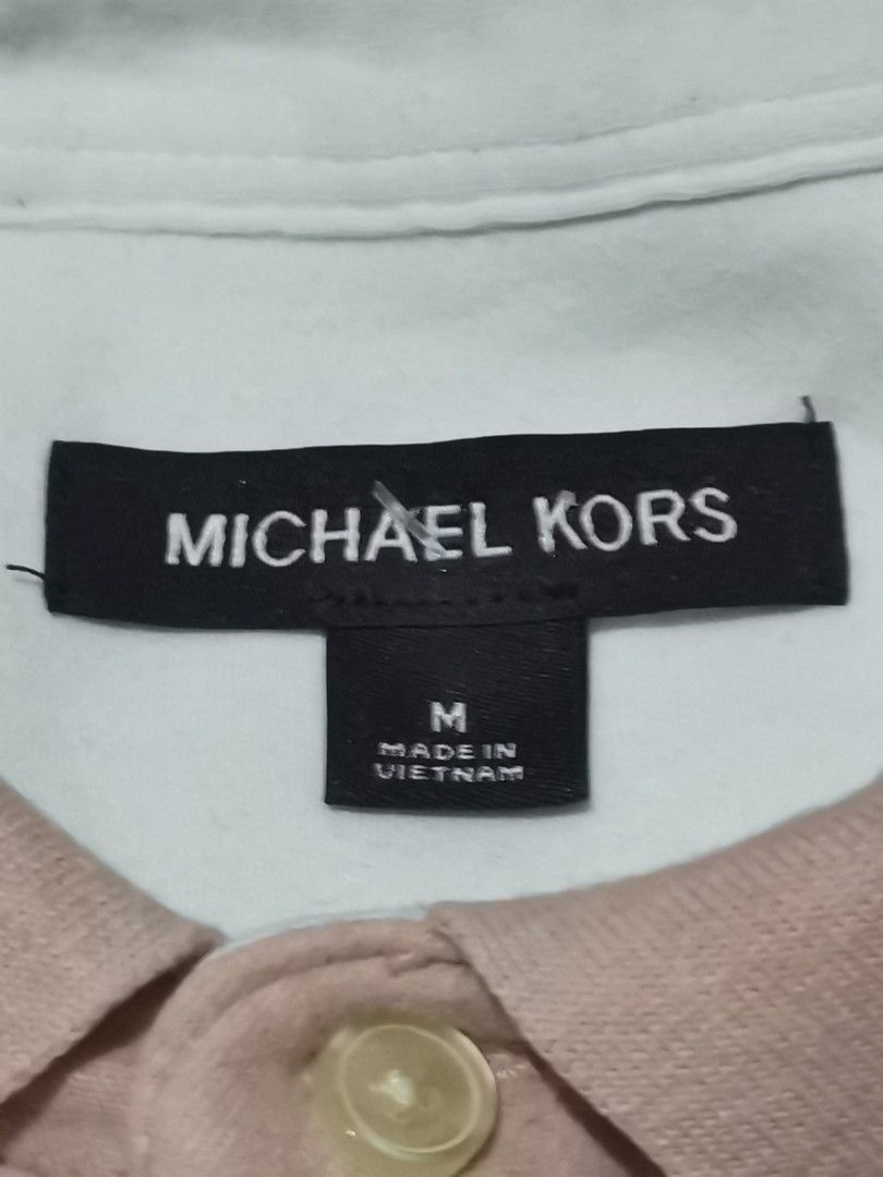 Michael Kors polo shirt light pink (Category: Tshirts & Polo Shirts ) located in San Pedro. Submitted by thriftersthrift (Listing ID 1459500220, Image 3). Description: Width(inches) :19 Length(inches) :26.5 Good condition Already wash Color rate : 9.5 /10 🌵ALL ITEMS ARE FROM UKAY BALE SO MANAGE YOUR EXPECTATION 🌵 ASK SELLER FOR MORE INFORMATION COLOR MAY CHANGE TRU LIGHTING.