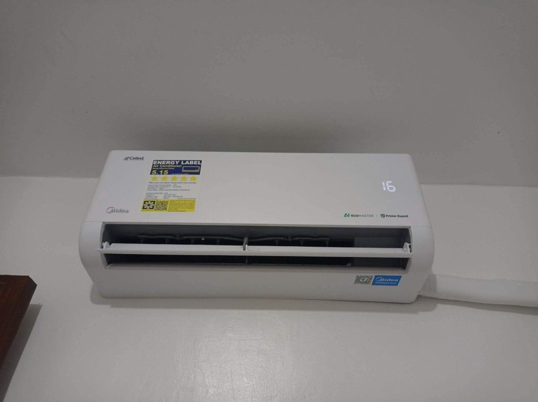 💙MIDEA CELEST INVERTER SPLIT TYPE AIRCON (Category: Air Conditioning and Heating) located in Quezon City. Submitted by airconph. (Listing ID 1459551100, Image 3). Description: SALE‼️ 💥Affordable Split Type Aircon Inverter with FREE INSTALLATION❗ ❄️MIDEA CELEST INVERTER model: ▪️MSCE-10CRFN8 - 1.0hp ▪️MSCE-13CRFN8 - 1.5hp ▪️MSCE-19CRFN8 - 2.0hp ▪️MSCE-22CRFN8 - 2.5hp ▪️MSCE-25CRFN8 - 3.0hp 💯Brand New and Factory Sealed with Lowest Price Offer G