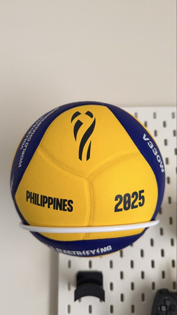 Mikasa V330w Volleyball (Category: Racket and Ball Sports) located in Makati City. Submitted by dj0528 (Listing ID 1459513024, Image 1). Description: For Sale Only RFS: I already have the VNL 2026 version Mikasa V330W Volleyball 2025 Volleyball World Championship Edition brandnew and unused, used only for display in pegboard last price posted https://chrissports.com/products/mikasa-volleyball-v330w?srsltid=AfmBOoo9O3J29hp6kwvx1Ac-6X50s8l6P9q9Q_RG