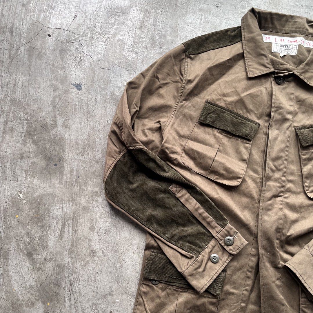 Military inspired Jacket Amekaji (Category: Coats, Jackets and Outerwear) located in San Jose del Monte. Submitted by afrodrygoods (Listing ID 1459576707, Image 3). Description: Can send when worn picture if requested -Size on tag: Large -W:‘’ 24 -L: “31 -condition:5/5 🚚Courier: J&T/Lalamove. 💳Payment: Gcash/Bank Transfer. 📍Location: Fairview, Qc. & SJDM, Bulacan Please see description and double check pictures that are provided. Don’t hesitat