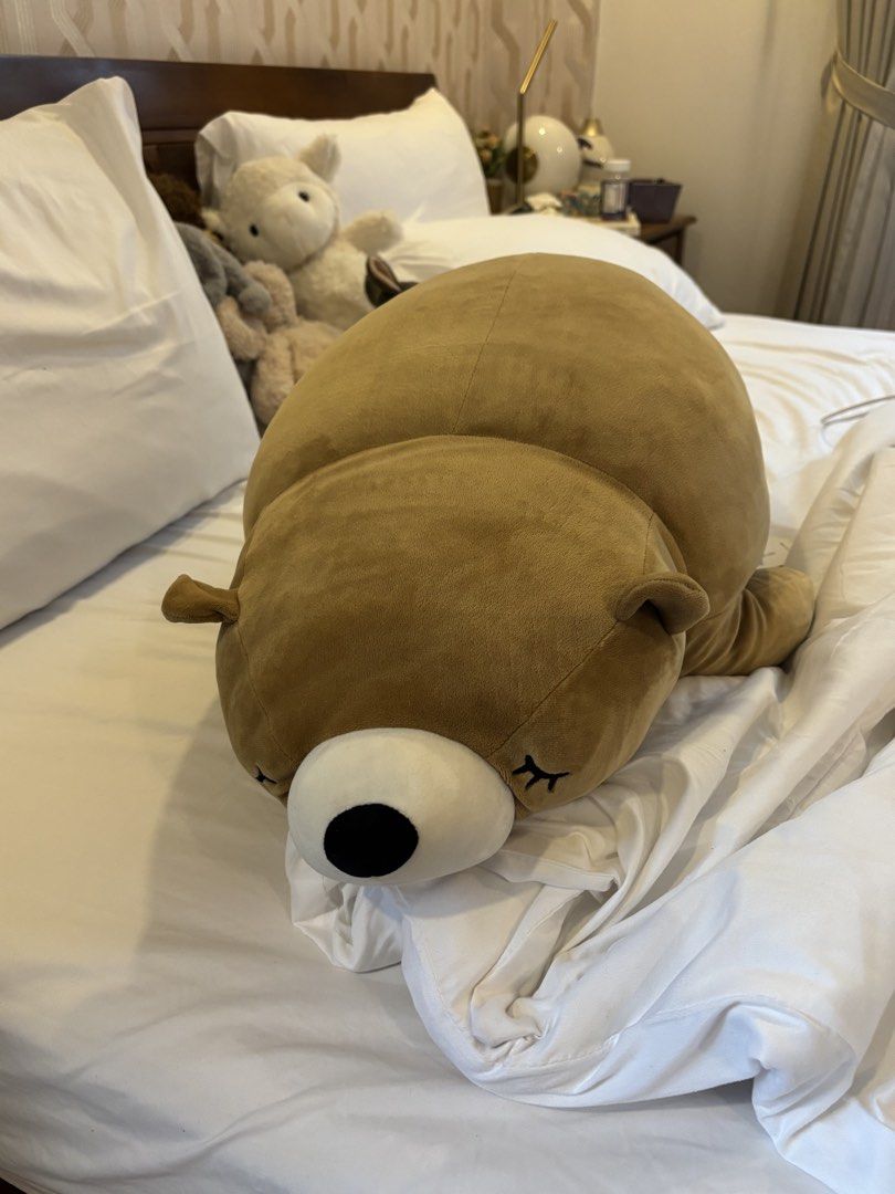 Miniso Huggable Stuffed Toy [24 inches] (Category: Plushies & Soft Toys) located in Caloocan City. Submitted by lovedby_chi8 (Listing ID 1459510969, Image 1). Description: - very comfy to sleep with! - smooth and soft .
