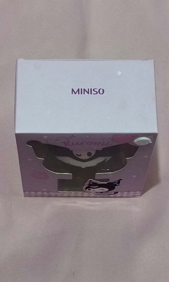 MINISO x Sanrio Kuromi Reed Diffuser – 50mL (Category: Air Purifiers & Dehumidifiers) located in Pasay City. Submitted by arkyy_67 (Listing ID 1459599895, Image 2). Description: Original MINISO x Sanrio product Kuromi design 50mL Comes with original box Perfect for room fragrance or as a gift ₱450 PM me if interested..