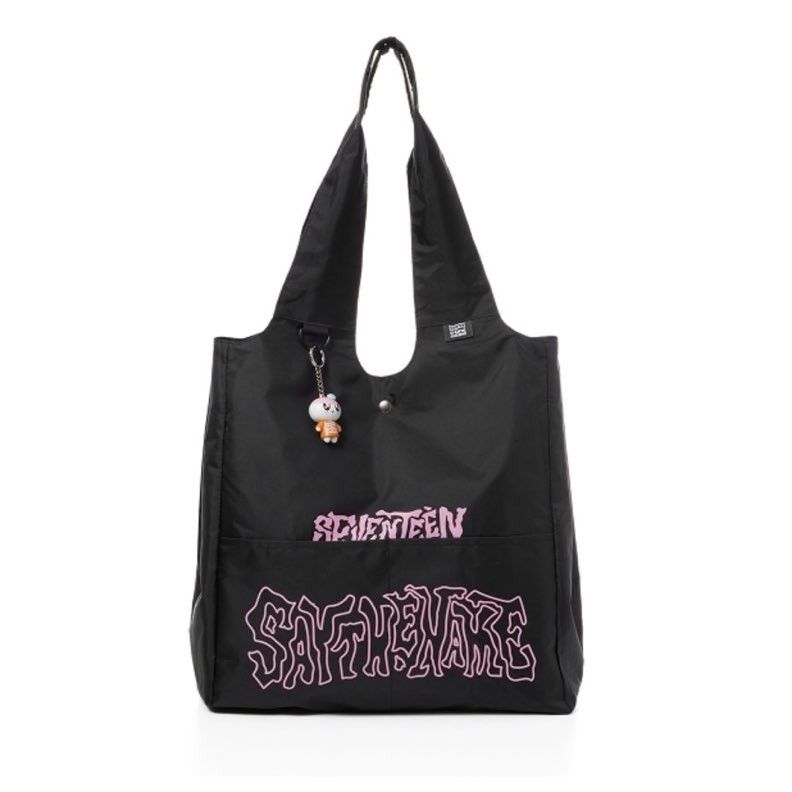 MINWON foldable tote bag seventeen (Category: Tote Bags) located in Bulacan. Submitted by mrlljn (Listing ID 1459590359, Image 2). Description: Foldable tote bag Minwon design 2nd pic for reference only .