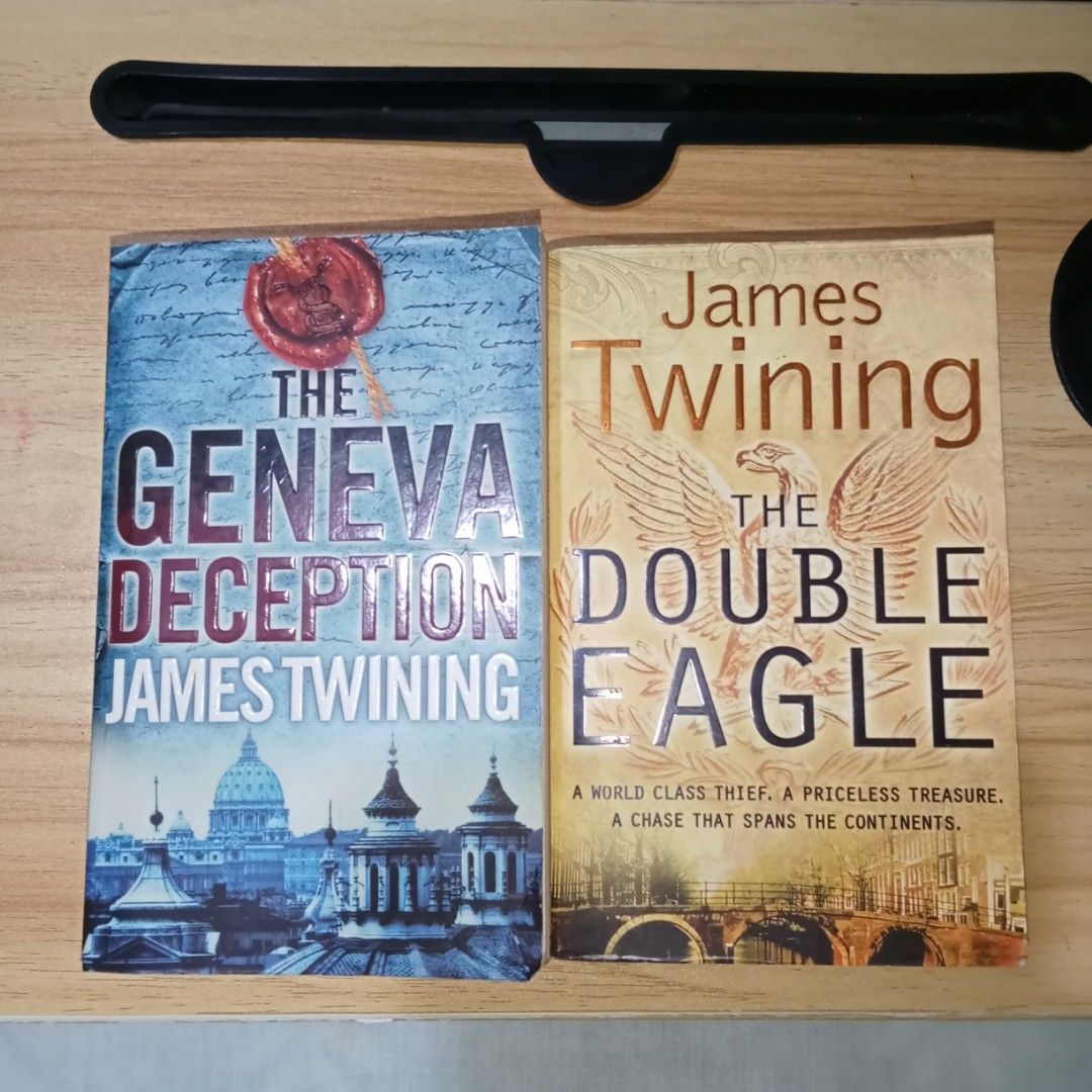 MMPB BOOKS FOR SALE! (Category: Storybooks) located in Subic. Submitted by wendy_28 (Listing ID 1459670815, Image 2). Description: BOOKS FOR SALE!!! 2 James Twinning MMPB Books *"The Double Eagle" & "The Geneva Deception" ₱130 (Take both) ISSUES *Foxing in side pages *Little tan pages MOP: PAYMENT FIRST *Price+SF(Send to GCash) *Cash if Meet-up MOD: *Can Meet-up when near Olongapo City *Delivery mode is only J&T REASON FOR SELLING: Need money for