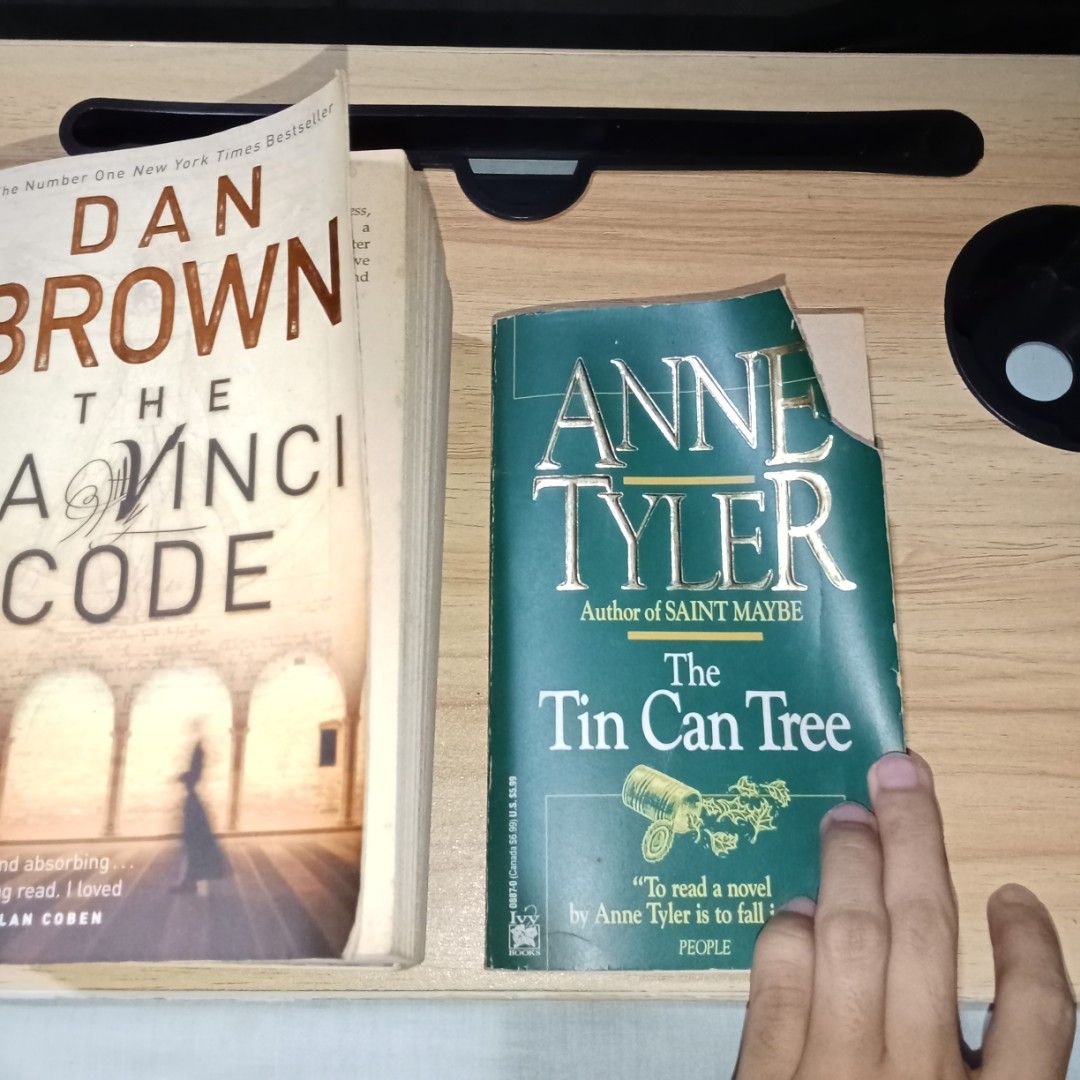 MMPB BOOKS FOR SALE! (Category: Storybooks) located in Subic. Submitted by wendy_28 (Listing ID 1459671044, Image 3). Description: BOOKS FOR SALE!!! 2 Dan Brown MMPB Books *"The Da Vinci Code" & "Digital Fortress" with Free small Pocket Book ₱160 (Take both) ISSUES *Foxing in side pages *Tan pages MOP: PAYMENT FIRST *Price+SF(Send to GCash) *Cash if Meet-up MOD: *Can Meet-up when near Olongapo City *Delivery mode is only J&T REASON FOR SELLING: N