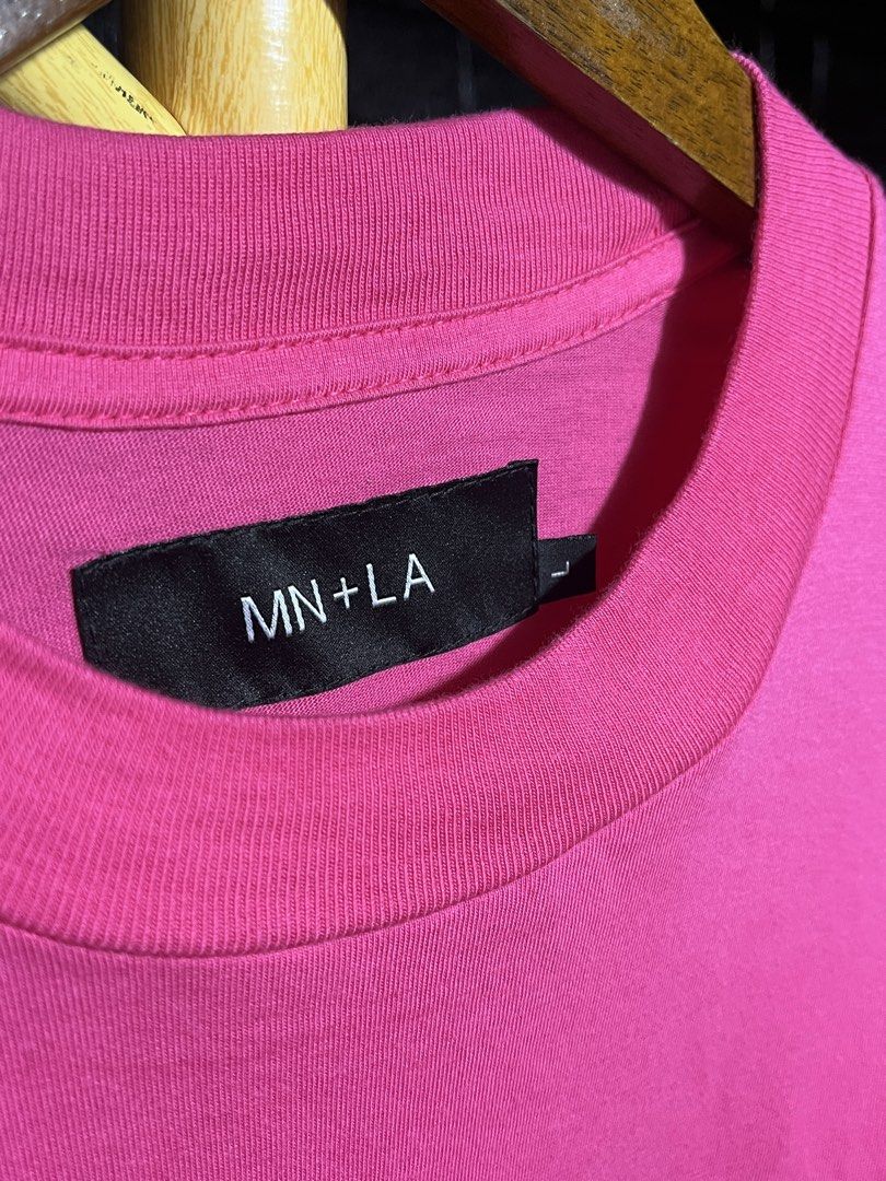 MN+LA Call Me Tee in Static Pink L (Category: Tshirts & Polo Shirts ) located in Muntinlupa City. Submitted by marleyinmnl (Listing ID 1459603963, Image 3). Description: MN+LA Call Me Tee in Static Pink L Muntinlupa Loc J&T/Lalamove Gcash/Gotyme .