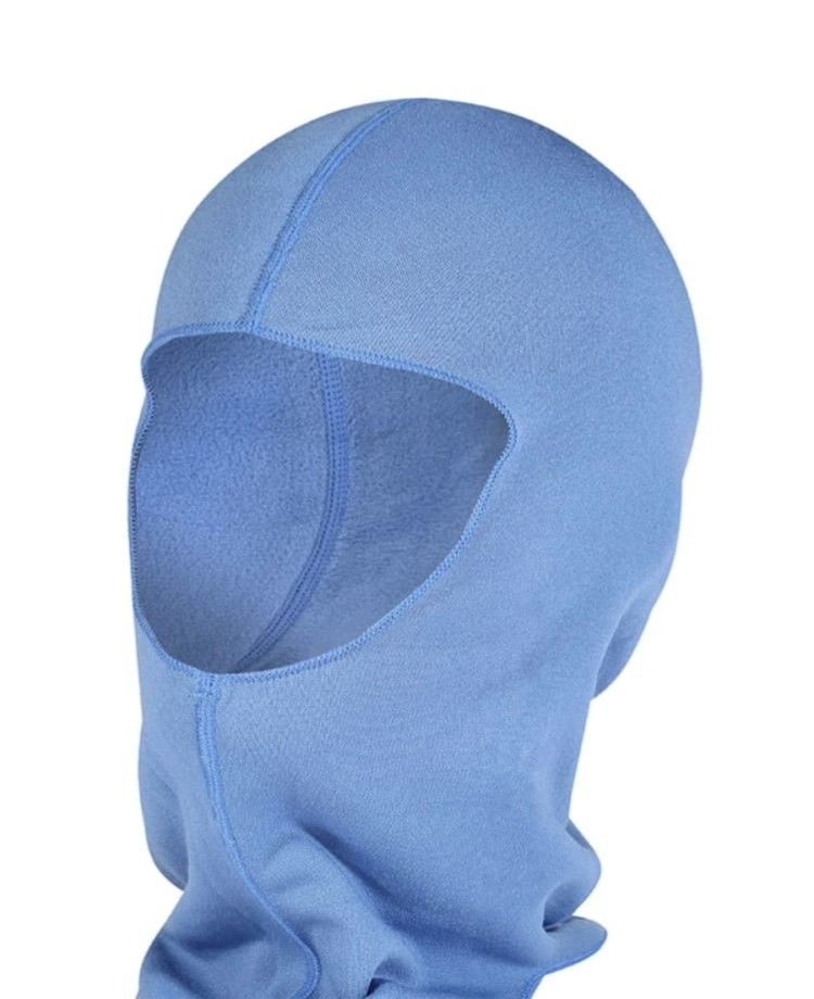Mountain Warehouse Fleece Balaclava (Category: Caps & Hats) located in Binangonan. Submitted by yuristalin888 (Listing ID 1459524230, Image 2). Description: Stay warm and protected on the slopes or during cold-weather outdoor adventures with this comfortable fleece balaclava. Featuring a soft, breathable light blue fleece construction, it offers full head, neck, and facial coverage while ensuring a snug, flexible fit. Designed with reinforced sea
