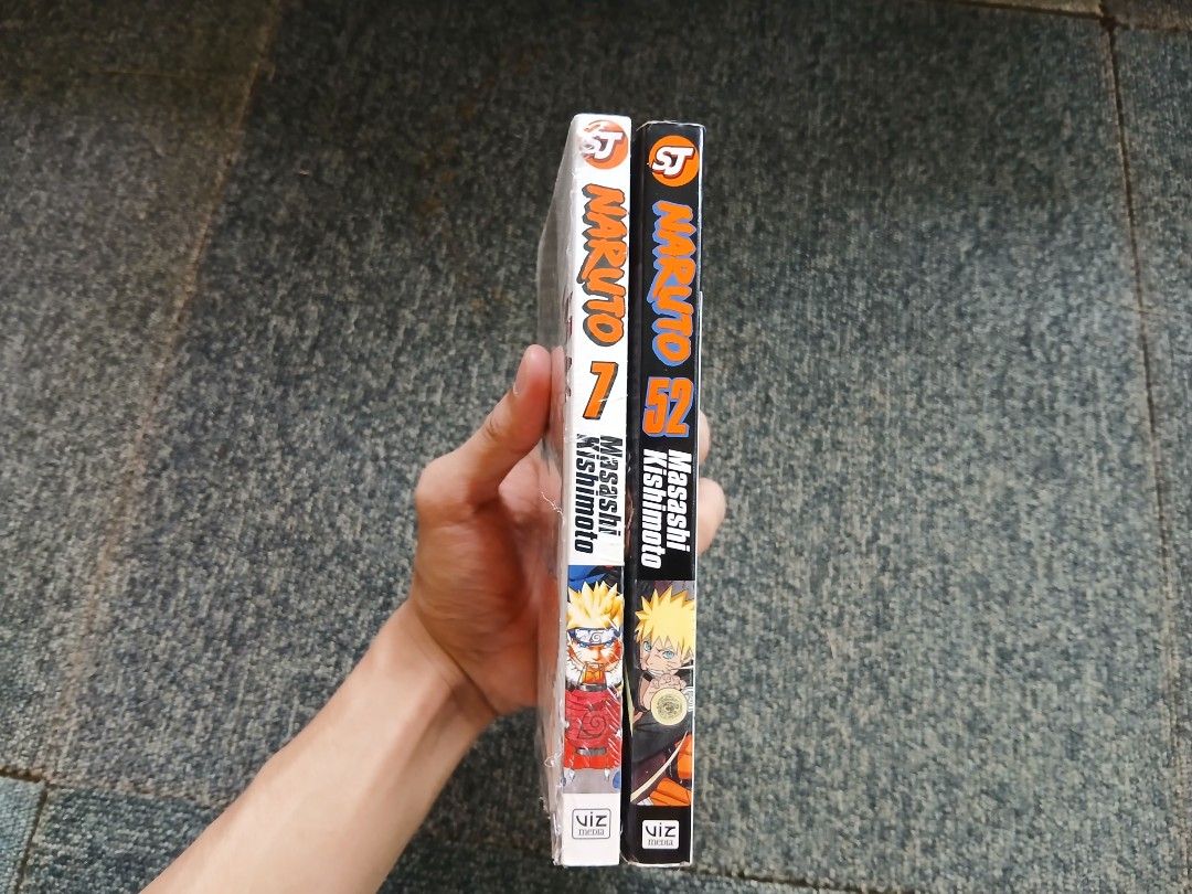 Naruto manga (Category: Comics & Manga) located in Jose Panganiban. Submitted by ilovepheromones8_8 (Listing ID 1459534389, Image 3). Description: 180 for vol52 350 for vol 7 bnew sealed can discount if will buy both Mop-gcash mod-jnt pm for inquiries.