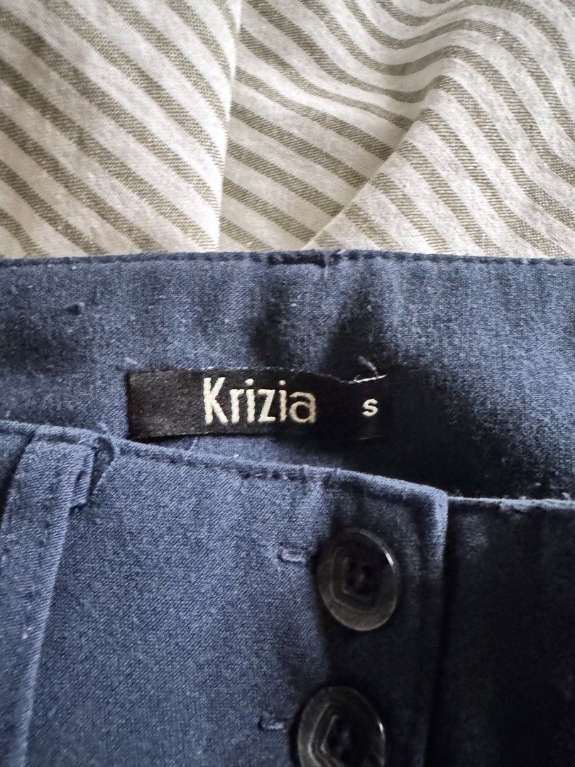 Navy Blue Slacks Pants (Category: Other Bottoms) located in Quezon City. Submitted by lynylynn (Listing ID 1459503169, Image 3). Description: .