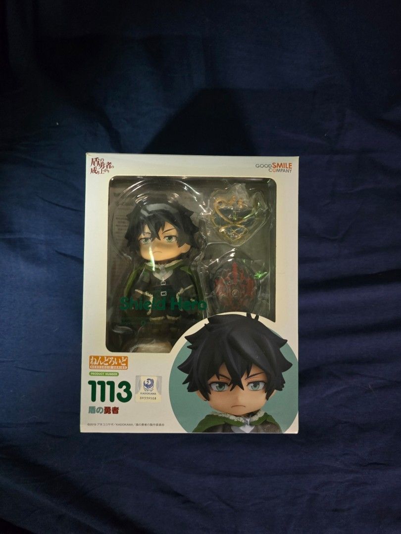Nendroid 1113 Shield Hero (Category: Figurines & Statues) located in Valenzuela. Submitted by eyeclutch (Listing ID 1459646900, Image 1). Description: For sale nendroid Shield Hero Complete parts and no issue Nendroid is in good condition and displayed in Acrylic Loc: Valenzuela City Can ship through lalamove or LBC or can meet up in nearby malls Rfs: Decultering.