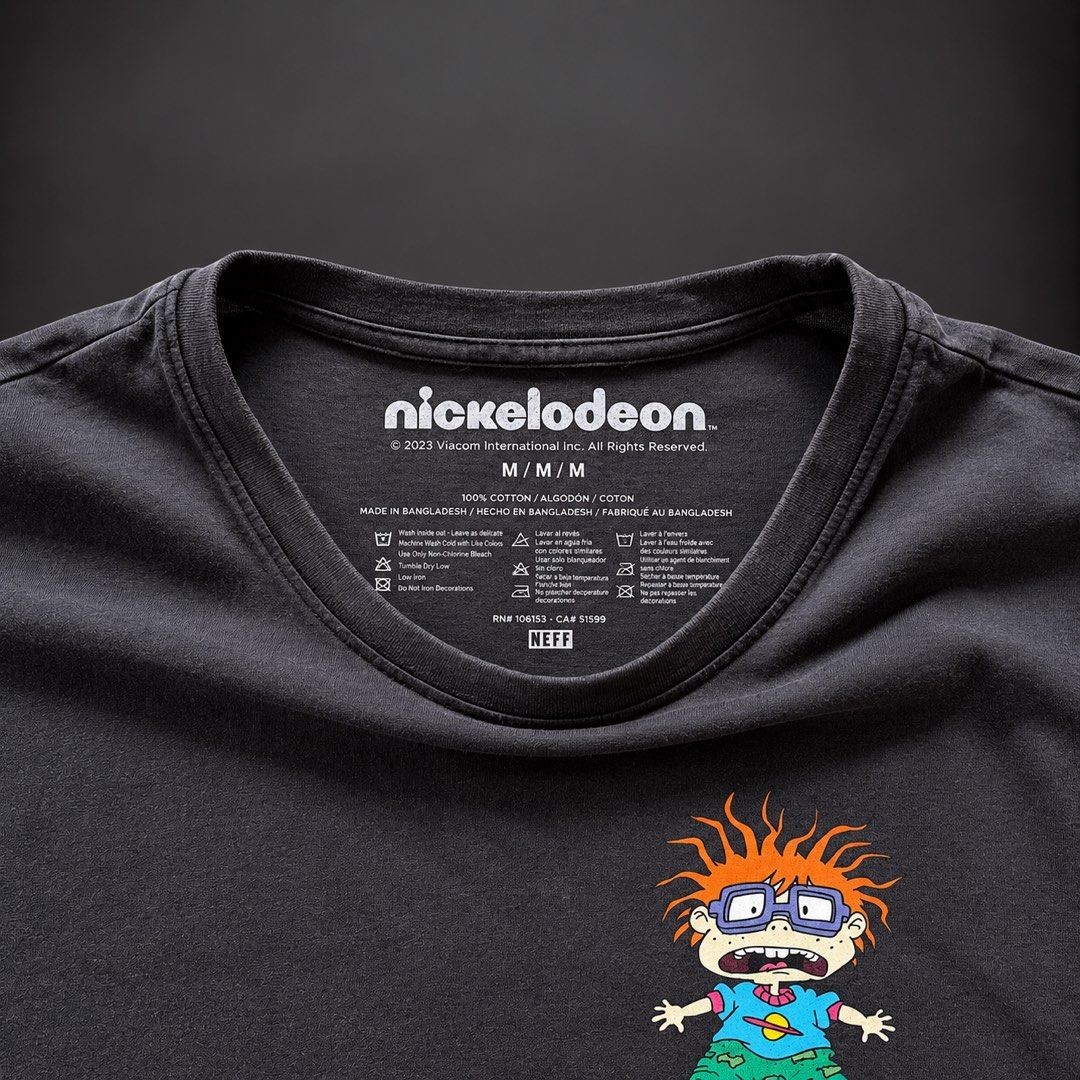NICKELODEON RUGRATS GRAPHIC SHIRT (Category: Tshirts & Polo Shirts ) located in Taguig. Submitted by clarrk95 (Listing ID 1459621002, Image 2). Description: Nickoledeon Rugrats Graphic Shirt Size: M (Tag) Length: 27inches Width: 20inches PRICE: ₱250 ONLY! FLAWS: pinholes | crack prints ✅ good condition ✅ add shipping fee ✅ ignoring LP inquiry Shipping: Lalamove | J&T | LBC Location: Taguig📍 Payment: Gcash | Bank | Cash FB: THRFT IG: thrft_25 DM 