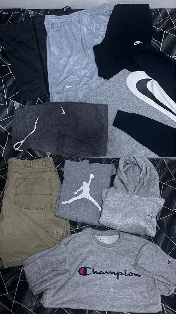 NIKE AND OTHER GARMENTS (Category: Activewear) located in Manila. Submitted by ceejhae_roman (Listing ID 1459606299, Image 1). Description: 550 UP EACH ITEM PSG PRICES DAHIL PSG QUALITY LAHAT YAN! ITEMS ARE NOT THRIFTED!.