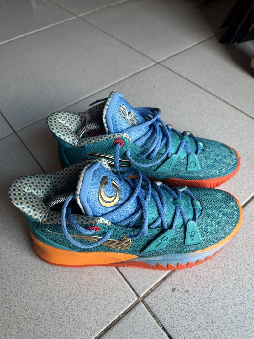 Nike Kyrie 7 x Concepts “HORUS” (Category: Sneakers) located in Manila. Submitted by scorpion.94 (Listing ID 1459625694, Image 2). Description: with box brandnew never used slightly negotiable authentic nike kyrie x concepts legit 💯 deadstock MARKET PRICE : up to $524 COLLECTIBLES tawad lng manipis na manipis lng! .