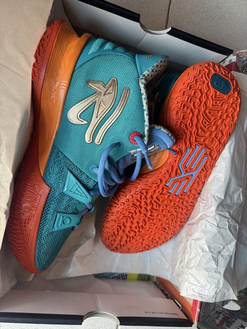 Nike Kyrie 7 x Concepts “HORUS” (Category: Sneakers) located in Manila. Submitted by scorpion.94 (Listing ID 1459625694, Image 1). Description: with box brandnew never used slightly negotiable authentic nike kyrie x concepts legit 💯 deadstock MARKET PRICE : up to $524 COLLECTIBLES tawad lng manipis na manipis lng! .