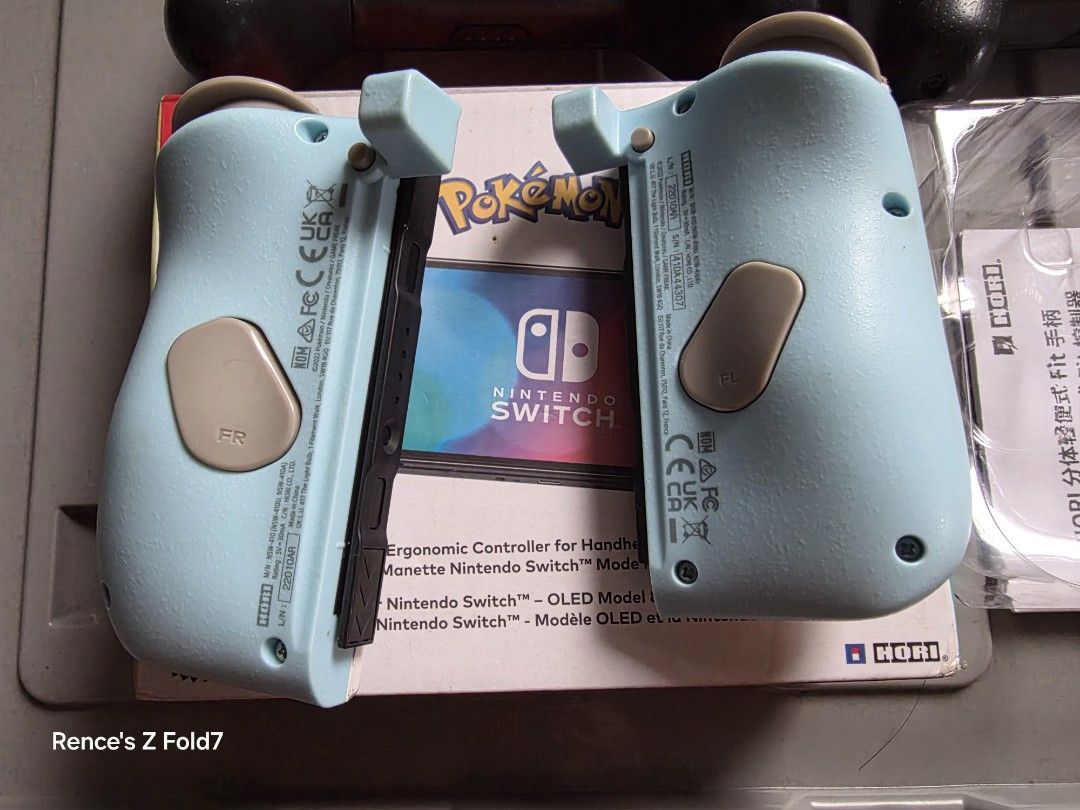 Nintendo Switch Controllers (Category: Controllers) located in Manila. Submitted by gamengrind (Listing ID 1459497618, Image 2). Description: Nintendo Switch controllers Hori Split Pad Compact Pikachu and Mimikyu edition with box Pro Controller Black no box 1500 each Fixed price No issue 100% Original Open for trade with PS5, NS2 or Nintendo Switch games Meetup at LRT Pedro gil, Rob place manila, PRC Makati Mcdo Shipping via lalamove or grab at b
