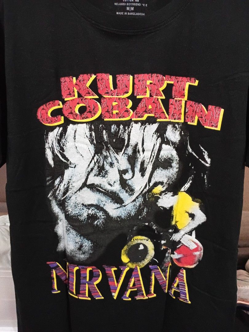 nirvana shirt (Category: Tshirts & Polo Shirts ) located in Muntinlupa City. Submitted by rianrax3012 (Listing ID 1459581002, Image 2). Description: medium.
