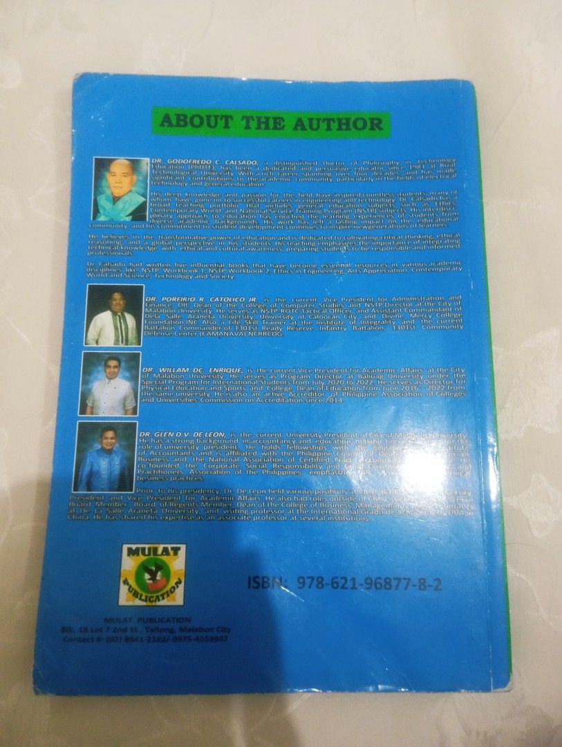 NSTP Workbook 1 (Category: Textbooks) located in Manila. Submitted by aasam_7c5684 (Listing ID 1459636160, Image 2). Description: .