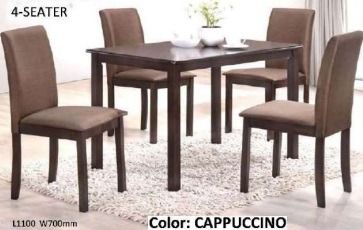 One Rectangular Dining Table & Four Matching Chairs | Dining Set (Category: Office Furniture & Fixtures) located in Manila. Submitted by namirkahal (Listing ID 1459566801, Image 1). Description: Our business helps companies design productive environments through: - Modular Workstations & Office Cubicles -Ergonomic Office Chairs (Task chair,Executive chairs) -Conference&Executive tables -Customized Office Storage & Filing Cabinets We offer flexibl