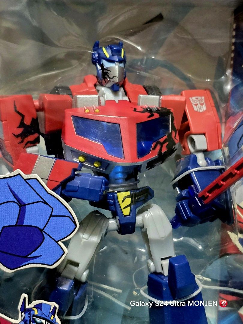 OPTIMUS PRIME vs MEGATRON 🔥🔥💿 (Category: Figurines & Statues) located in Pasay City. Submitted by monjentoysandcollectibles (Listing ID 1459553304, Image 3). Description: TF ANIMATED Special 2pack with DVD 💿 OPTIMUS PRIME vs MEGATRON 🔥🔥 Bnew | box not mint | with DVD 💿 Price: 2999 | GCash | PASAY 📌 Pickup Ship Lalamove Grab LBC 🔴.