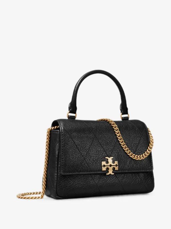 💯ORIGINAL TORY BURCH CHARLIE MINI TOP HANDLE CHAIN WALLET (Category: Cross-body Bags) located in Quezon City. Submitted by ashongsstore (Listing ID 1459635320, Image 2). Description: ✨T0RY.BURCH COLLECTION✨ 🇵🇭AVAILABLE🇵🇭 MINI CHARLIE TOP HANDLE WALLET ON CHAIN The mini Charlie top-handle crossbody is crafted in pebbled leather with tonal diamond stitching and a chain strap. Soft structure balances tailored edges and sleek beveled hardware. D