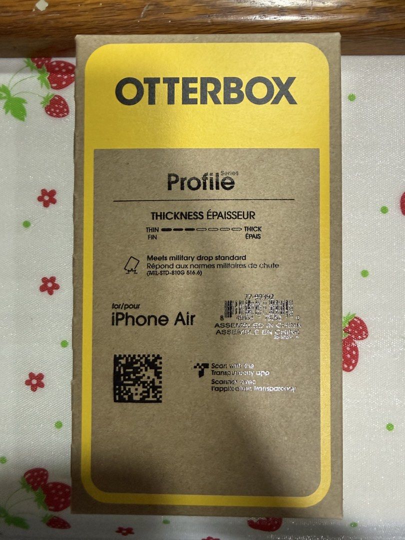 OTTERBOX CASE IPHONE AIR (Category: Cases & Sleeves) located in Bacoor. Submitted by raycam (Listing ID 1459633023, Image 1). Description: OtterBox iPhone 17 Air Profile Series Case (Non-MagSafe) Colour - Rose Crystal Pink.
