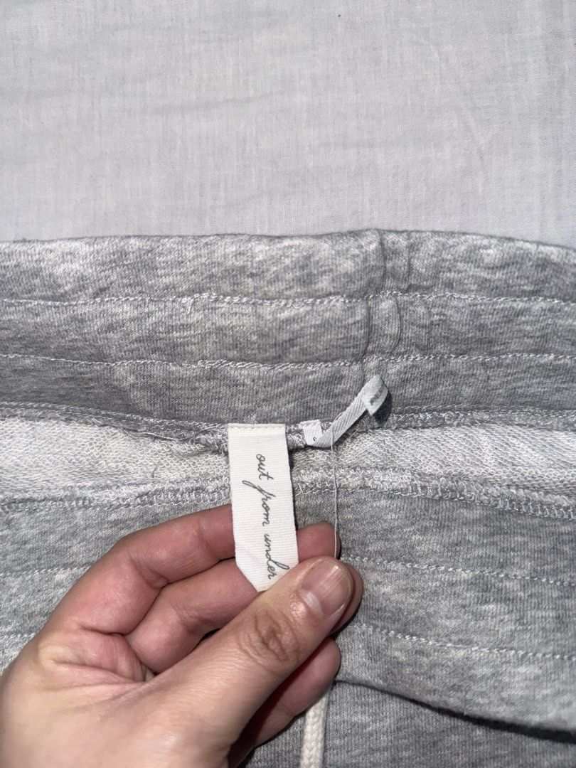 Out From Under Grey Sweat Shorts (Category: Shorts) located in Santa Ana. Submitted by fatikilla (Listing ID 1459620724, Image 2). Description: - Grey sweat shorts from Out From Under - Comfortable and casual design - Elastic waistband with adjustable drawstring - Ideal for lounging or light workouts - Made with soft material.