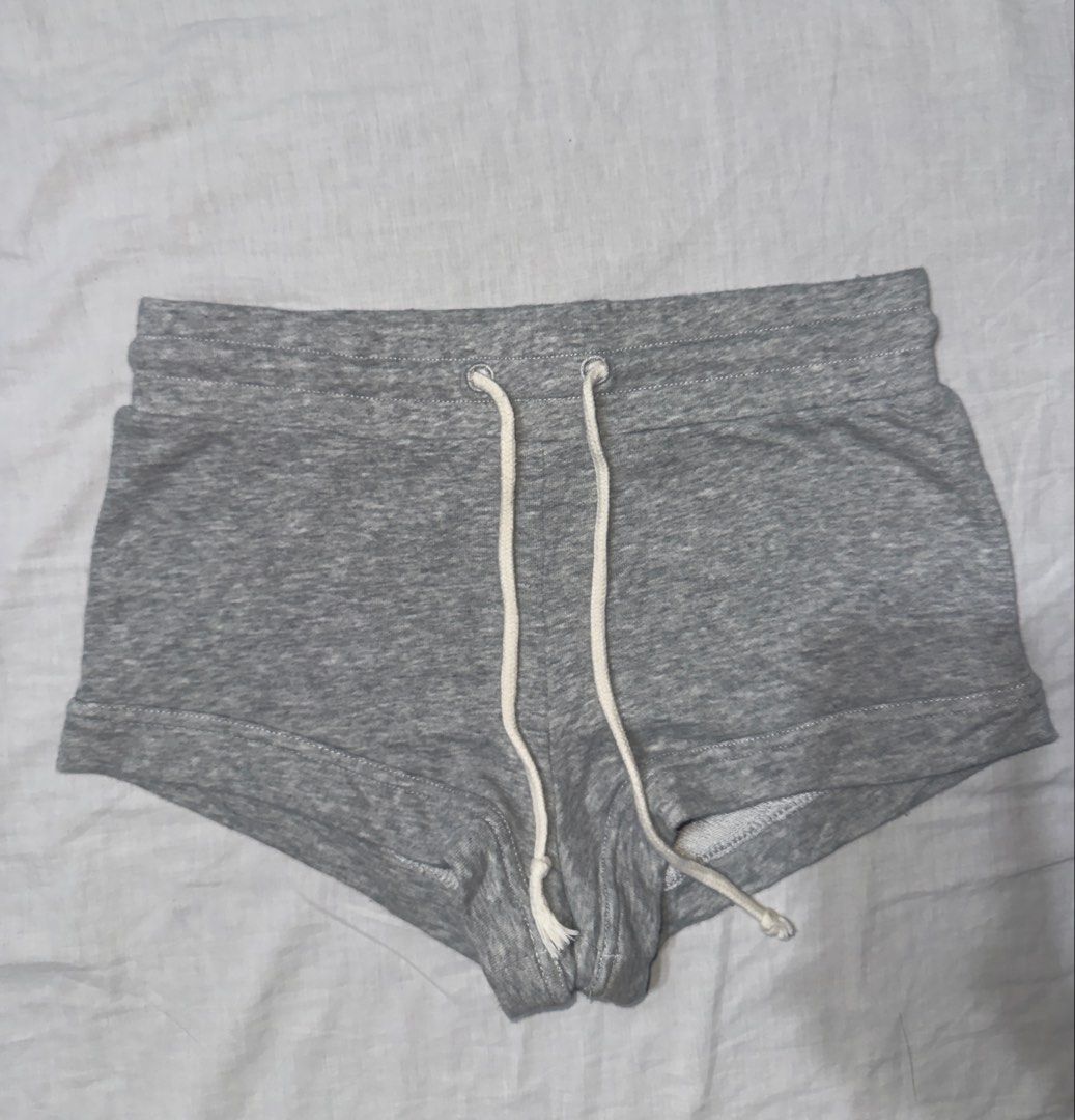 Out From Under Grey Sweat Shorts (Category: Shorts) located in Santa Ana. Submitted by fatikilla (Listing ID 1459620724, Image 1). Description: - Grey sweat shorts from Out From Under - Comfortable and casual design - Elastic waistband with adjustable drawstring - Ideal for lounging or light workouts - Made with soft material.