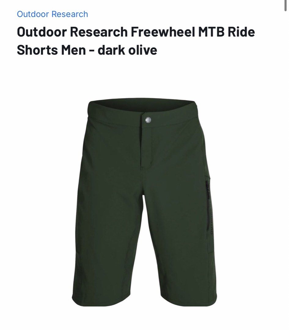 OUTDOOR RESEARCH Freewheel Ride Short (Category: Activewear) located in San Fernando. Submitted by ramjames18 (Listing ID 1459554089, Image 1). Description: •OUTDOOR RESEARCH Freewheel Ride Short 🔥 -Good as new -10/10 Color Rate -Quickdry / Wind & Water Resistant / Breathable / Stretch -W:28 (28-30 waistlines) -L:22” Pm sa interested! 📥📥.