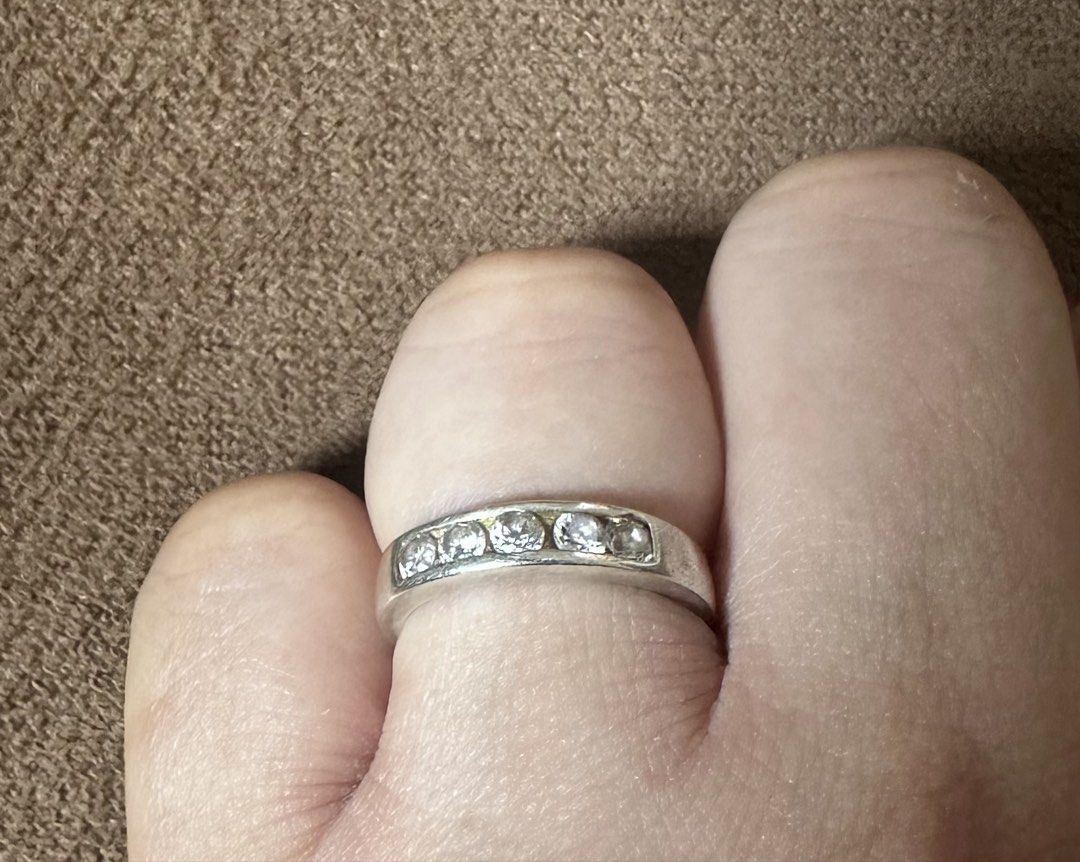 Pandora Bangle with 5 Charms & 5-Stone Silver Ring Size 6.5 (Category: Bracelets) located in Imus. Submitted by solenescart (Listing ID 1459535215, Image 3). Description: ‼️NOTE: > Pandora Bangle with 5 Charms with Box > 5-Stone Silver Ring Size 6.5 > Sold as BUNDLE ONLY > Good condition, need linis lang po. RFS: - Di na nagagamit :) MOD: J&T / LALAMOVE MOP: BDO bank transfer / GCASH SELLER’s LOC: Buhay na Tubig, Imus, Cavite.