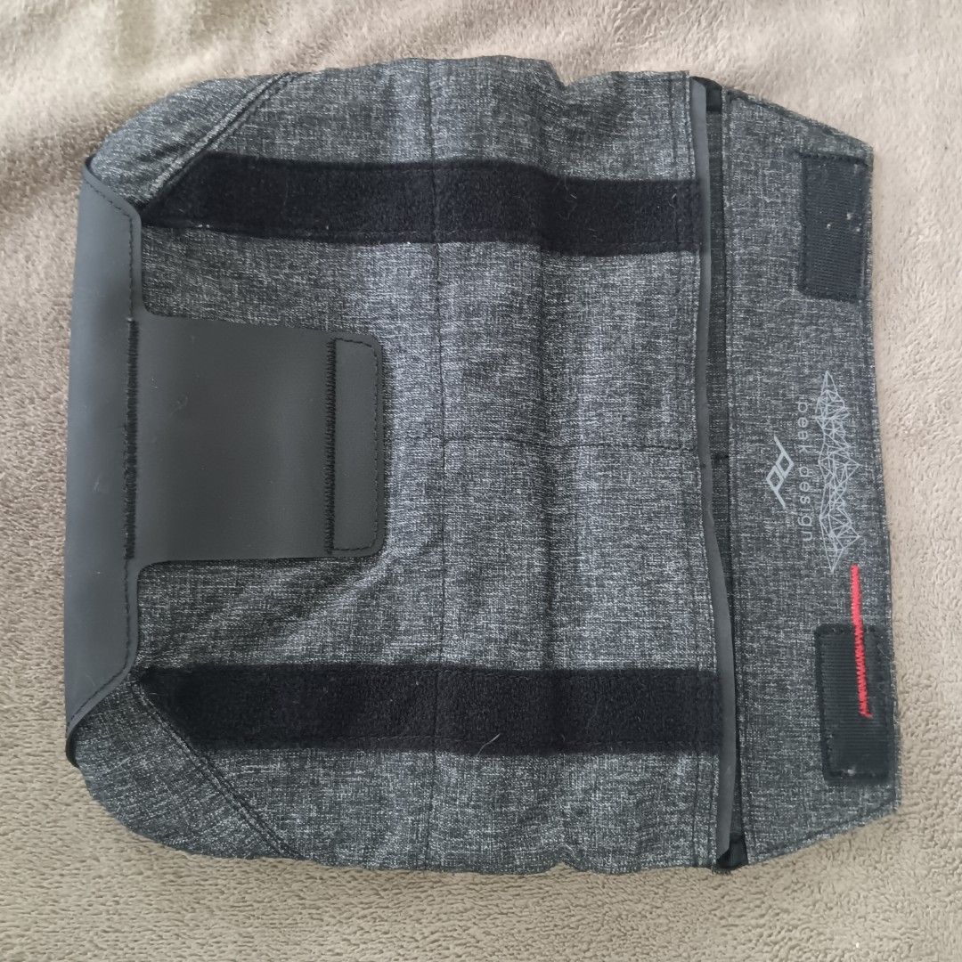 Peak Design Field Pouch v1 (Charcoal) (Category: Camera Bags & Carriers) located in Cebu City. Submitted by jasonchu1089s (Listing ID 1459555561, Image 3). Description: - Ideal for photographers for organizing cables, chargers, and small tech accessories - Multiple internal pockets and elastic loops for secure storage - Made with durable fabric for long-lasting use - Includes back straps for easy attachment to your bag as well as original PeakDes
