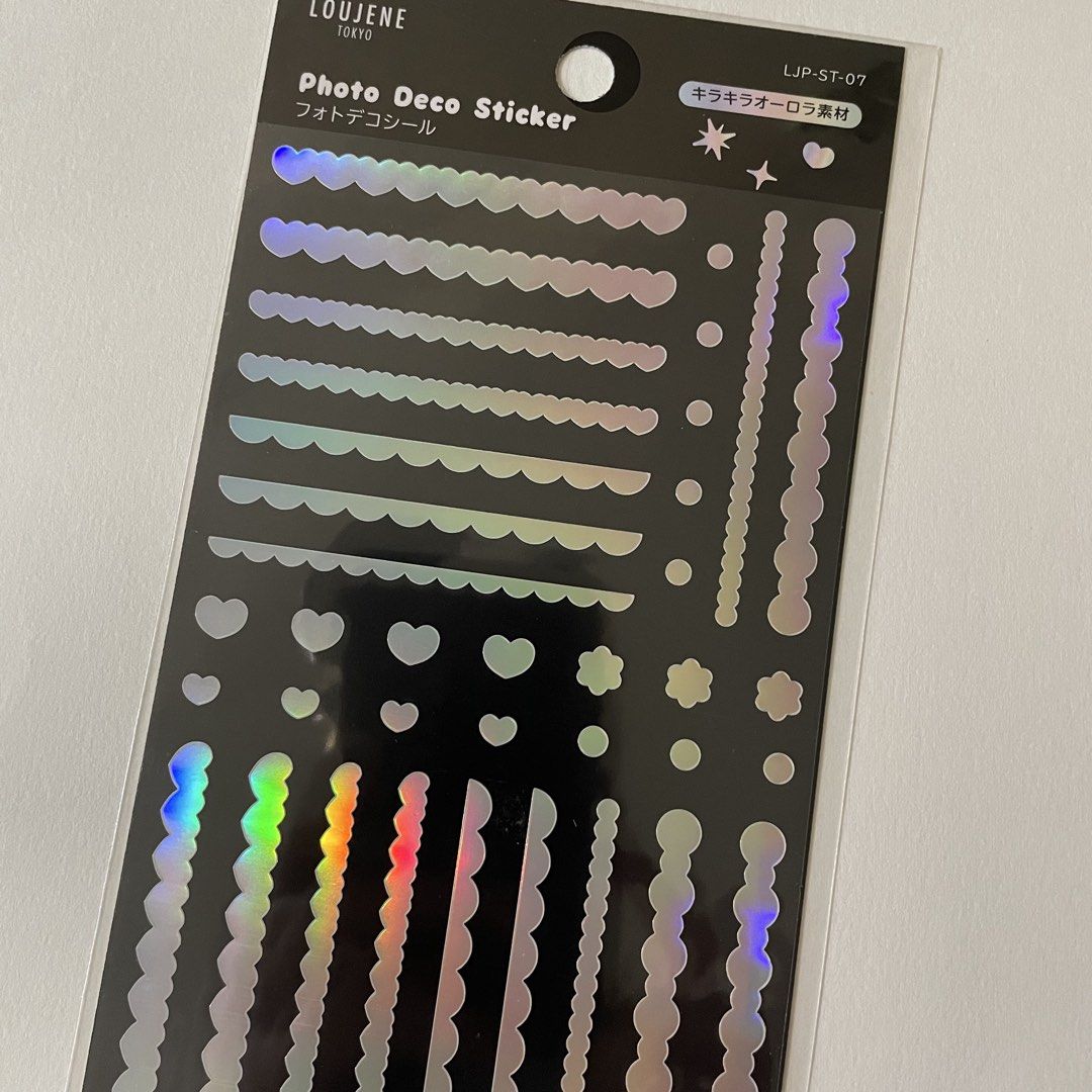 Photo Deco Sticker Sheet (Category: Art & Prints) located in Butuan. Submitted by paperlueur (Listing ID 1459566752, Image 2). Description: .
