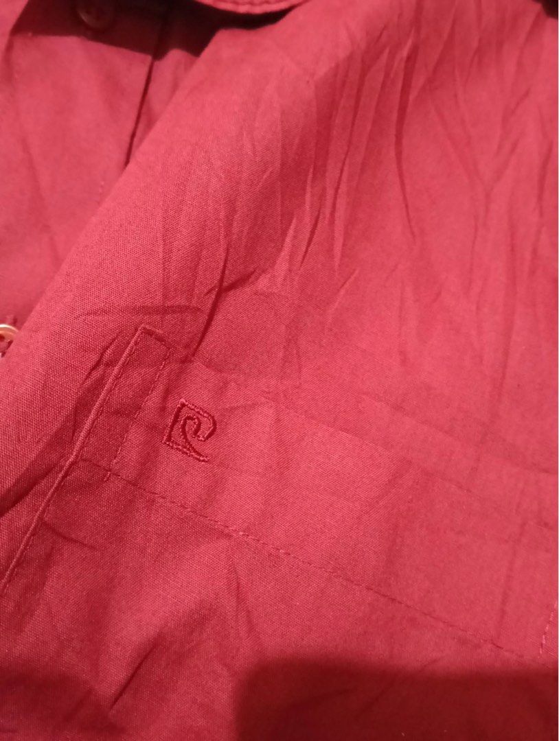 Pierre Cardin Red Formal Longsleeve Polo (Category: Formal Shirts) located in Manila. Submitted by rarefindsgallery (Listing ID 1459604584, Image 3). Description: Size: Large Fits Large to XL Like new condition .