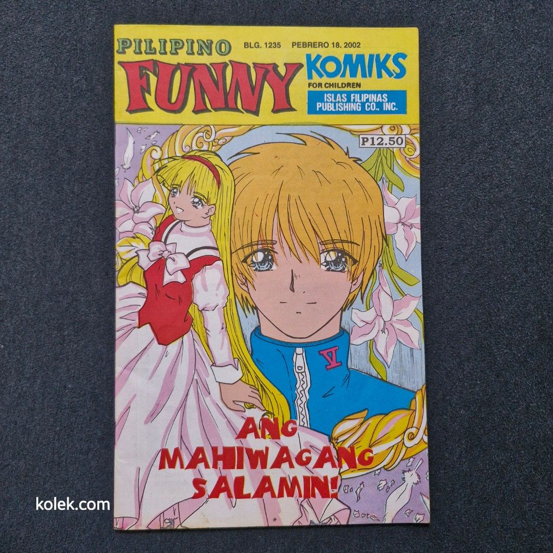 Pilipino Funny Komiks (Category: Comics & Manga) located in San Pedro. Submitted by .kolek.com (Listing ID 1459493456, Image 1). Description: Used Vintage Komiks ✔️Like new Condition ✔️Complete Pages ✔️No Penmark ✔️Smooth Surface ✔️Sharp Edges What U see is What U Get Sa nakaka appreciate lang MoP: Gcash J&T Courier Pickup or Book any Rider Buyer's book and expense Loc: San Pedro, Laguna 📣S3 0.3kg.