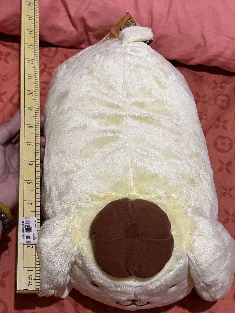 Pompompurin lying down #4 (Category: Plushies & Soft Toys) located in Paranaque City. Submitted by bonsaiart (Listing ID 1459678299, Image 2). Description: Brandnew Huggable 3500+sf Payment via GCASH or paymaya No to meetup No to cop / cod Shipping via j&t only.