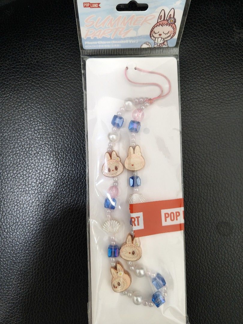 Pop mart Mokoko phone charm (Category: Character Goods) located in Pasay City. Submitted by biancabee25 (Listing ID 1459540484, Image 1). Description: Pop land Mokoko phone charm hard to find used only during Hong Kong trip.