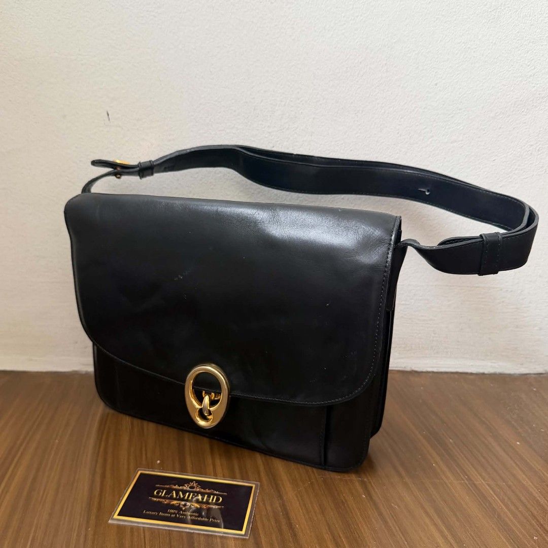 Pre Owned Authentic Vintage CELINE PARIS Leather Shoulder Bag (Category: Luxury Bags & Wallets) located in Paranaque City. Submitted by Glamfahd (Listing ID 1459515916, Image 2). Description: Pre Owned Authentic CELINE Bag Inclusion/s: None Condition Well Used condition Marks on exterior Marks on interior Bag is really a great buy! Please manage your expectations as you are buying an authentic second hand item at a fraction of the cost.