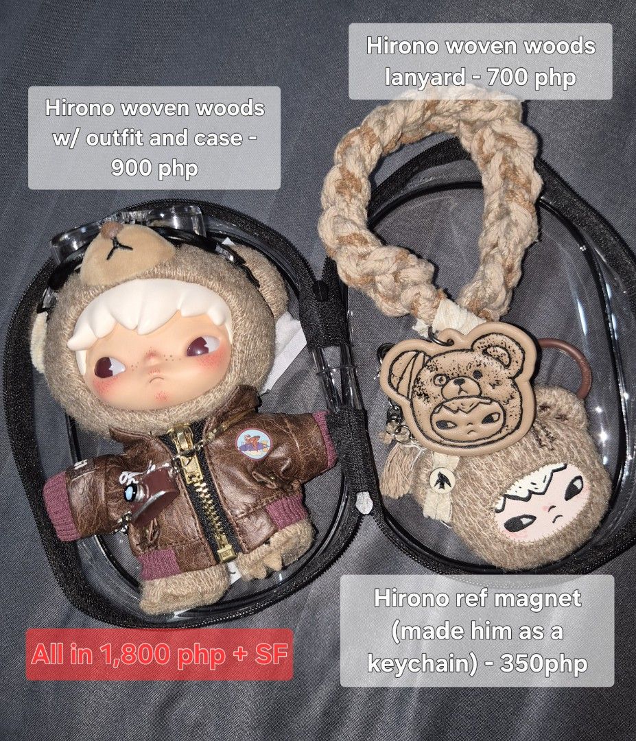 Pre-loved Hirono (Category: Designer & Blind Box Toys) located in Manila. Submitted by alexxprltz (Listing ID 1459577842, Image 2). Description: .