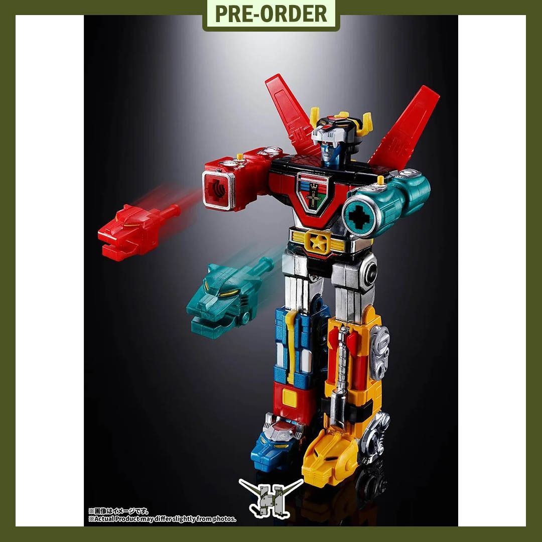 PRE-ORDER!! CHOGOKIN VOLTRON (Category: Figurines & Statues) located in Quezon City. Submitted by figsnkits (Listing ID 1459652159, Image 3). Description: PRE-ORDER!! Tamashii Nations: CHOGOKIN VOLTRON Pre-order price: Php 5,540 Min. DP: Php 1,400 (new) Php 1,000 (return customers) SRP: Php 6,150 Deadline: Sep 23, 2026 (12nn), or until PO slots are full Estimated Time of Arrival: Apr 2027 (ESTIMATE ONLY: can change without notice; can be early/on