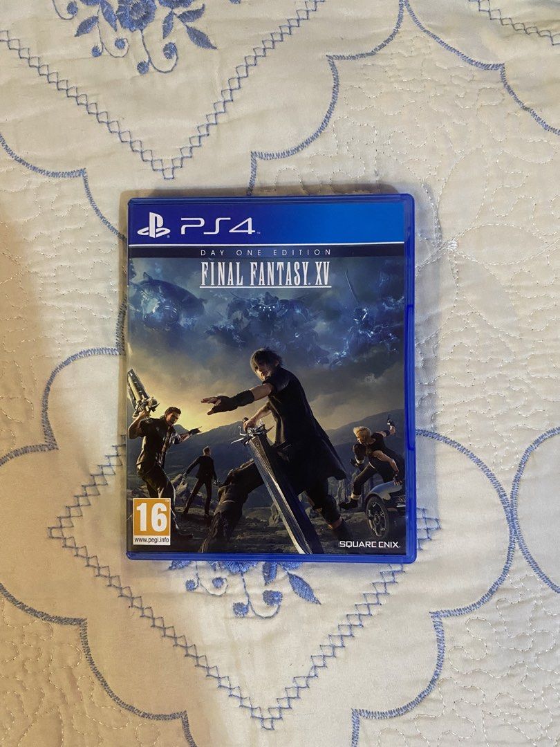 PS4 Final Fantasy XV Day One Edition (Category: PlayStation) located in Caloocan City. Submitted by startlus (Listing ID 1459536895, Image 1). Description: - Final Fantasy XV Day One Edition for PS4 - Includes game disc - Includes manual - Great for fans of the Final Fantasy series PRISTINE CONDITION.