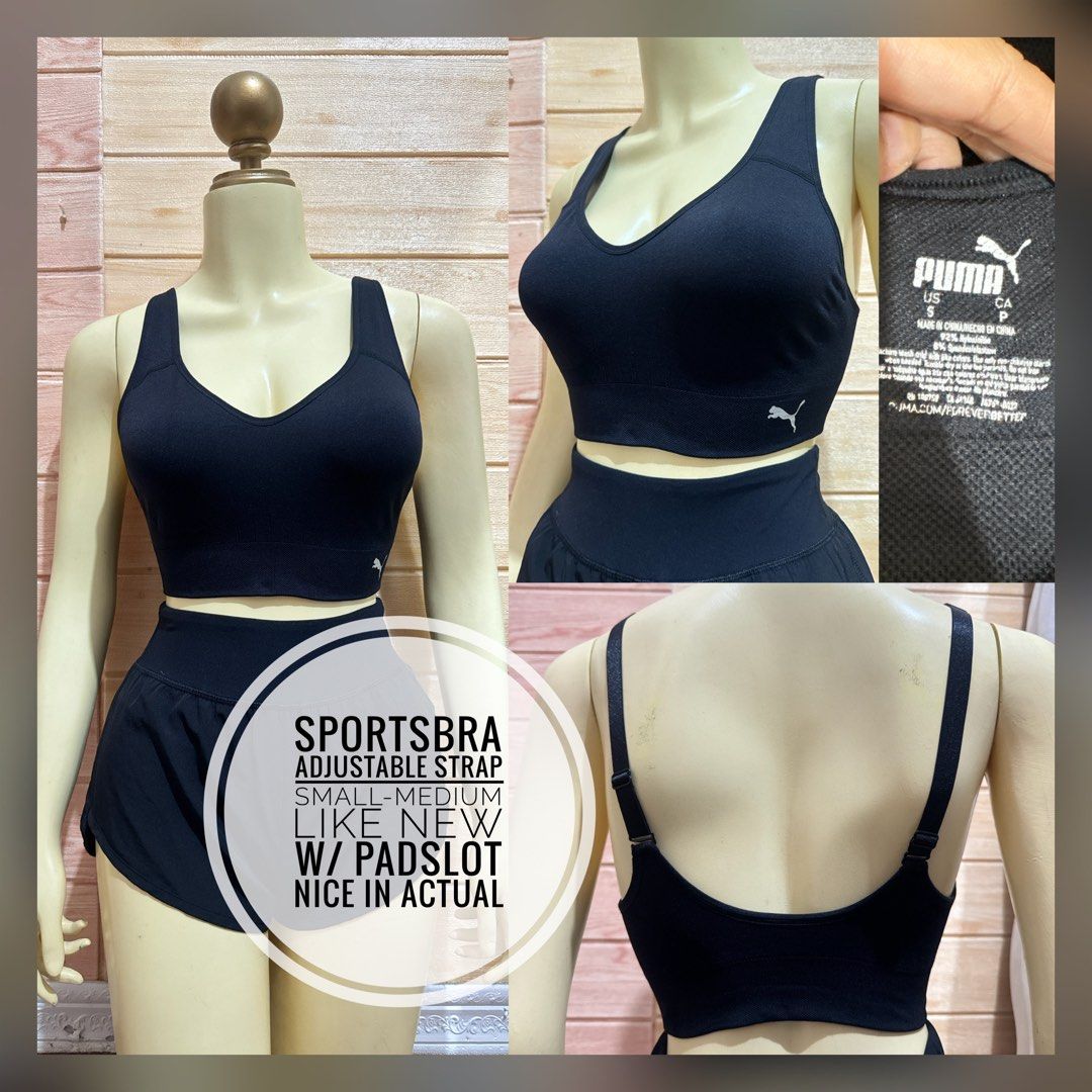 puma sportsbra active wear (Category: Other Sports Equipment and Supplies) located in Manila. Submitted by annepalanioalfaro (Listing ID 1459497950, Image 3). Description: condition and sizes attached at the photo description, pls read.
