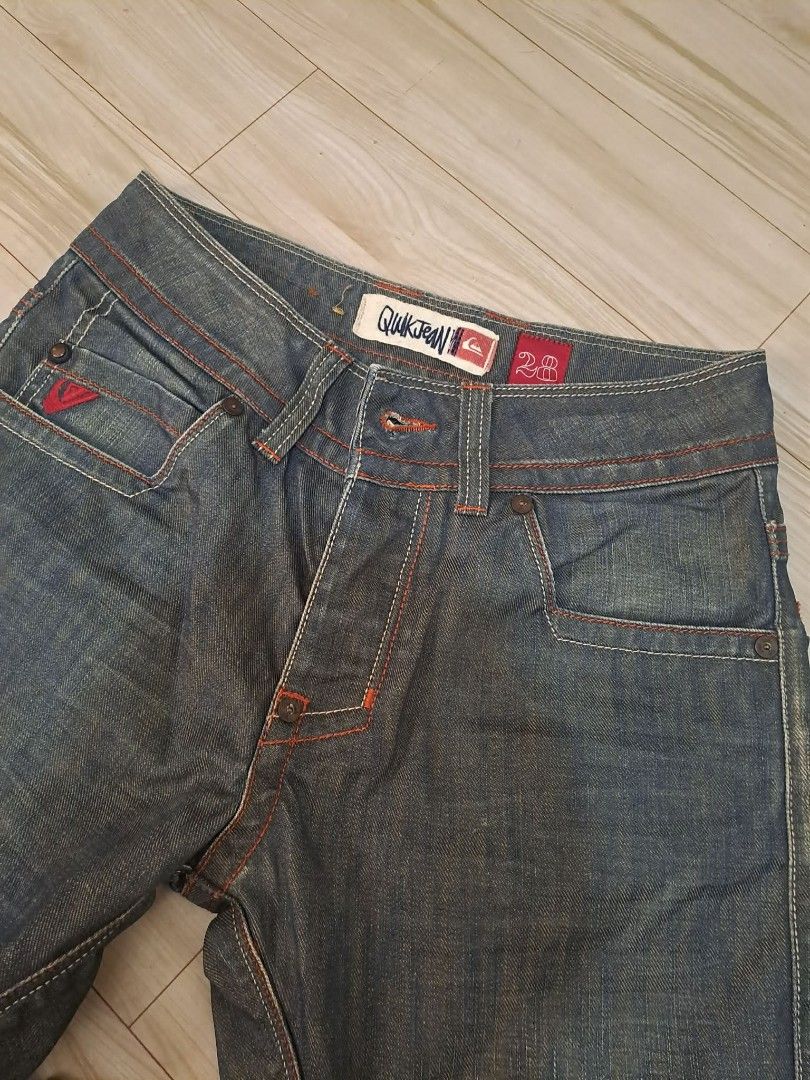 Quicksilver y2k jeans (Category: Jeans) located in Davao. Submitted by marcio17 (Listing ID 1459615010, Image 3). Description: Excellent condition Size 28 to 29 length 41 Classic denim 900 freeshipping only.