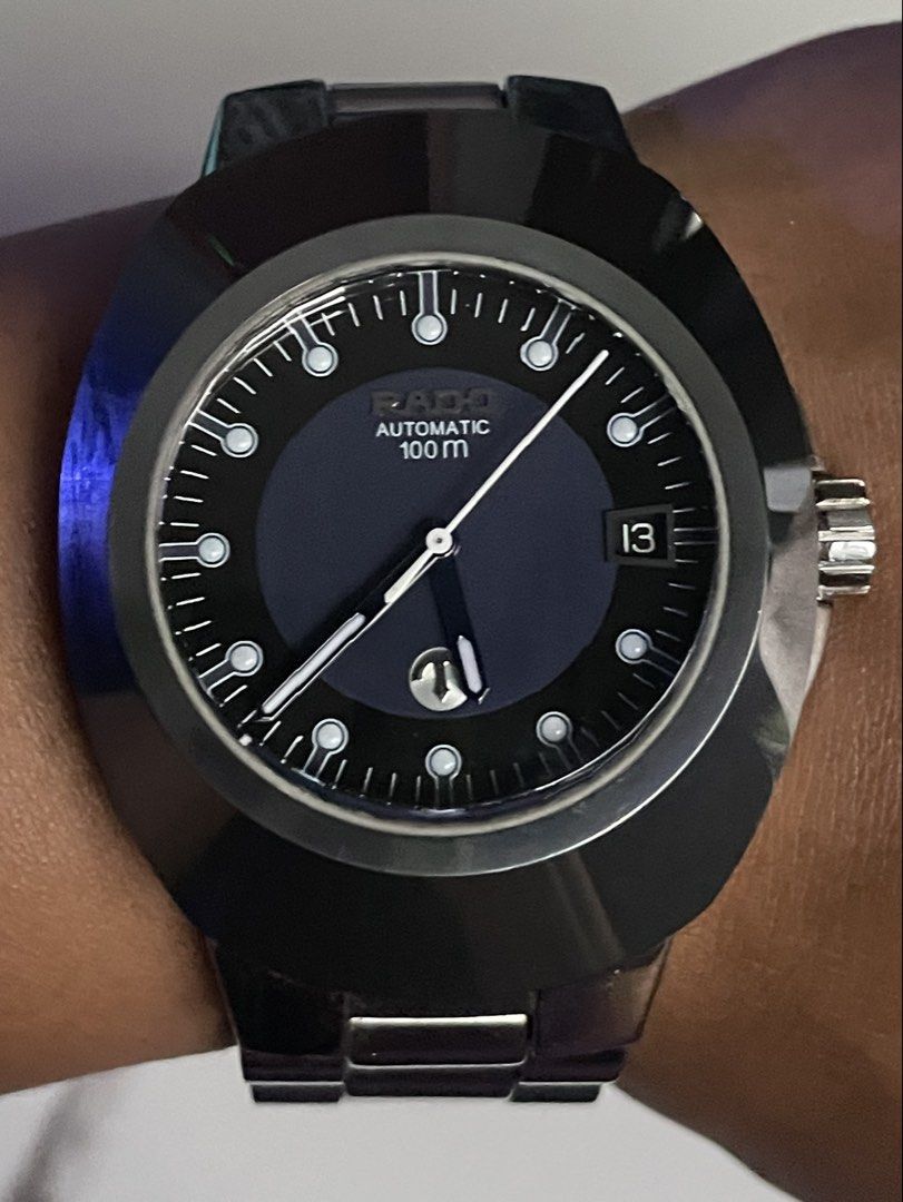Rado Titanium (Category: Luxury Watches) located in Taguig. Submitted by j_watches007 (Listing ID 1459555947, Image 1). Description: Authentic Secondhand ⌚ Rado Automatic Swiss Made Black dial with silver markers and hands Stainless steel bracelet 658.0637.3 Rado Bracelet Titanium 38.9mm 6.5 wrist size “Watch Only” DISCLAIMER: IT’S OLD USED WATCHES EXPECT SOME SCRATCHES, SIGNS OF USED & PLEASE MANAGE YOUR EXPECTATIONS. THANK YOU. .