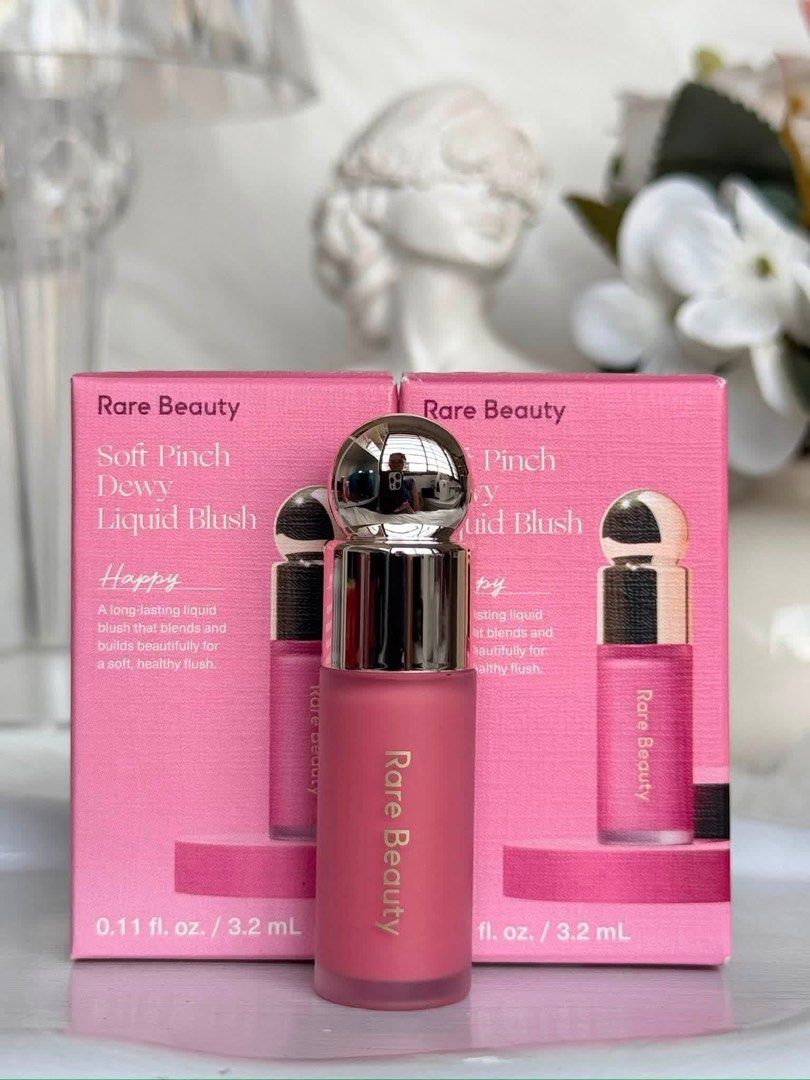 Rare Beauty Liquid Blush (Category: Makeup) located in Pasay City. Submitted by fortellebeauty.mnl (Listing ID 1459540028, Image 1). Description: Rare Beauty Liquid Blush Travel Size 3.2ML shades available: 🌸 Hope 🌸 Happy 💯 GUARANTEED AUTHENTIC. ✅ Ready for shipping/pick up 📩 SEND ME A DM IG&FB Page: @fortellebeauty.mnl.